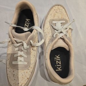 Kizik Beige Speckled Men's Sneakers